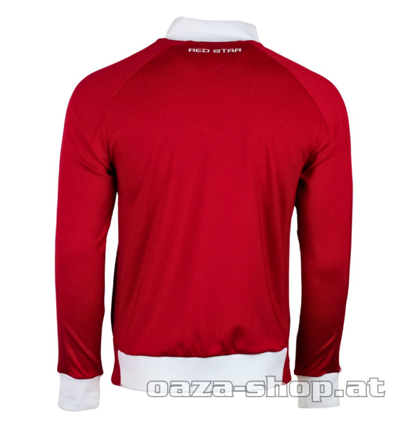 Macron zip duks CZ 2025/26 red