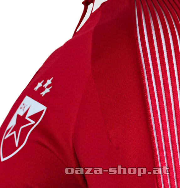 Macron zip duks CZ 2025/26 red