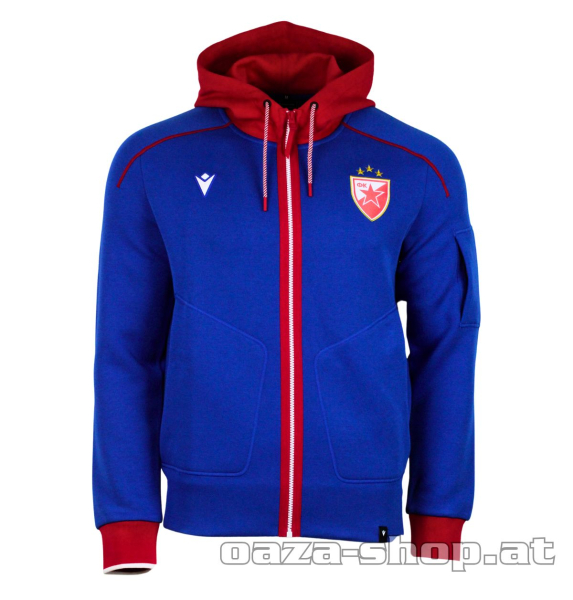 Macron duks sa kapuljacom CZ 2025/26 royalblue