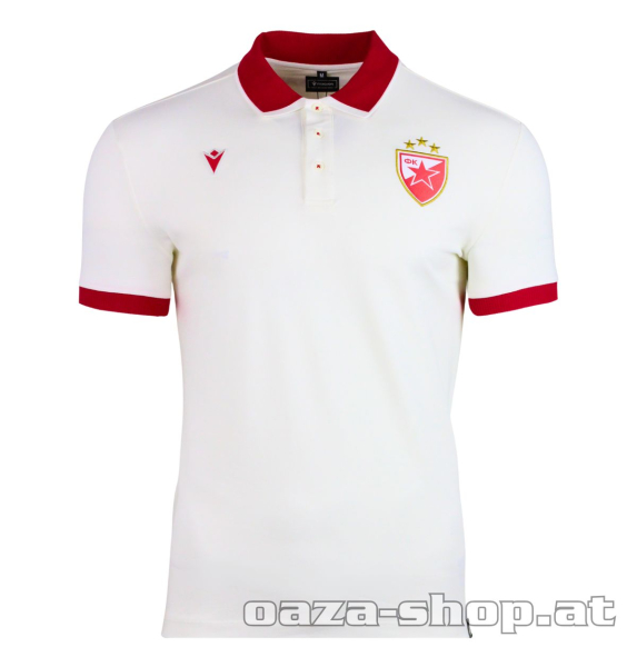 Macron polo majica CZ 2025/26 offwhite