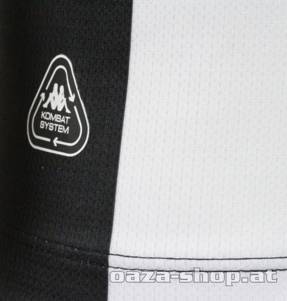 Dres Kappa Partizan 2025/26 crno beli
