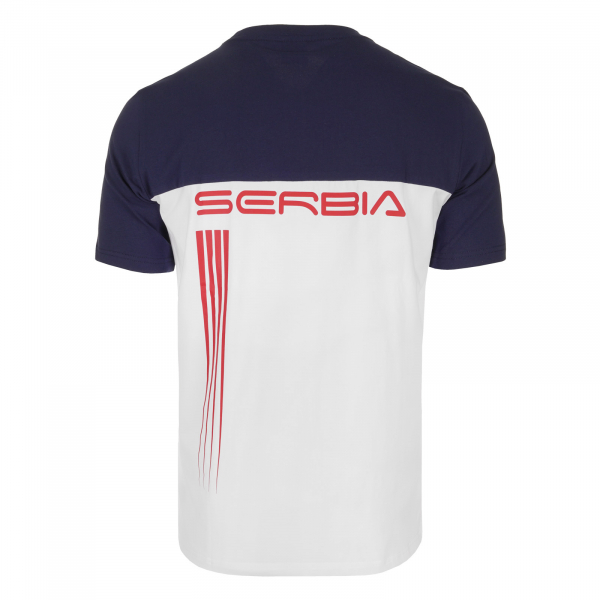 Ženska majica PEAK SRB OKS teget/bela
