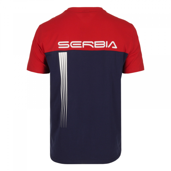 Ženska majica PEAK SRB OKS crvena/teget