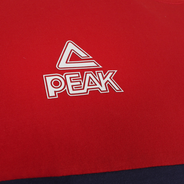 Ženska majica PEAK SRB OKS crvena/teget