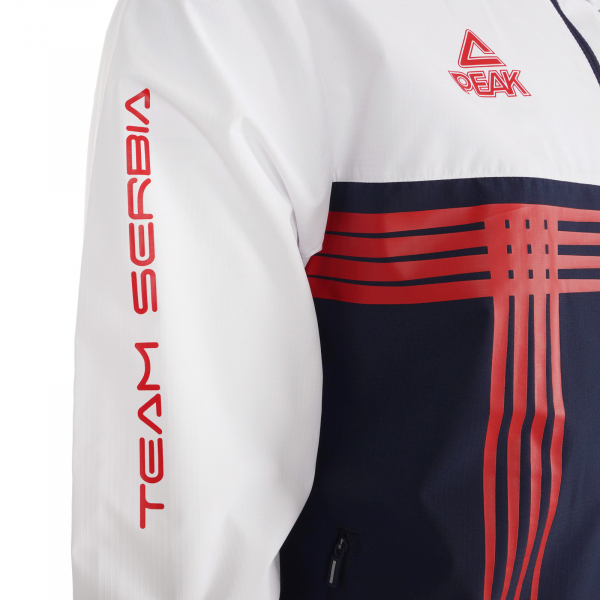 Ženski šuškavac PEAK SRB OKS beli/teget