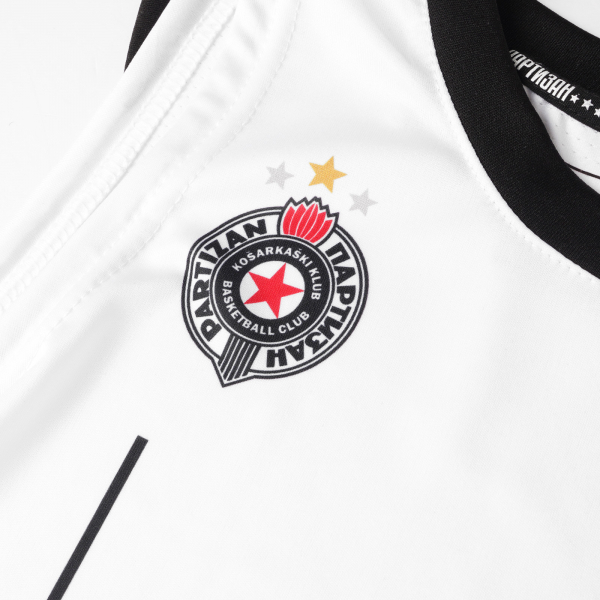 Košarkaški dres KK Partizan beli 24/25