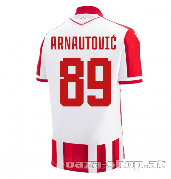 Macron FK Red Star Belgrade Jersey 2025/26 Red White