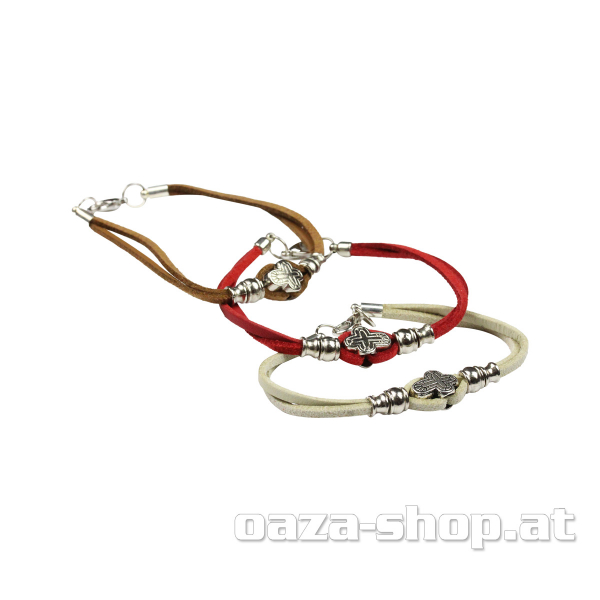 Narukvica sa metalnim krstićem