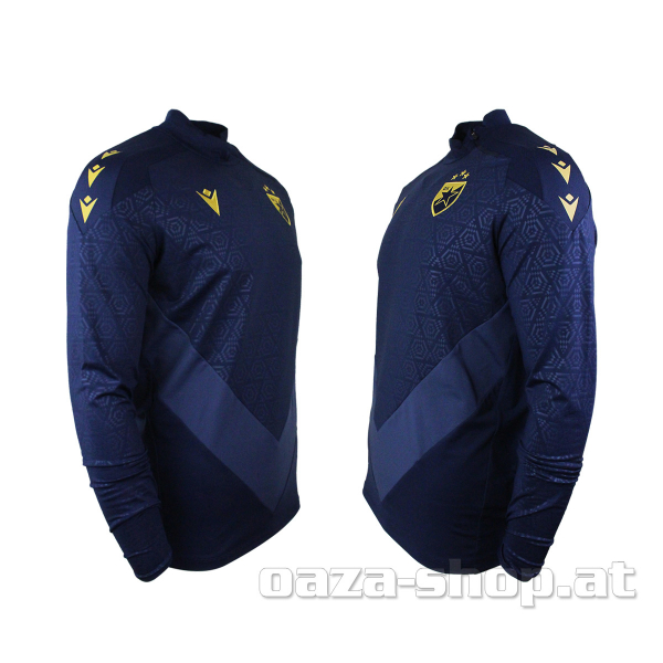 Macron trening 1/4 zip duks teget CZ 2024/25