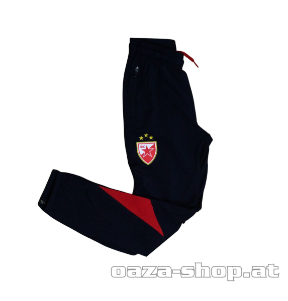 Dečiji donji deo trening trenerke Macron Crvena zvezda 2025/26 teget
