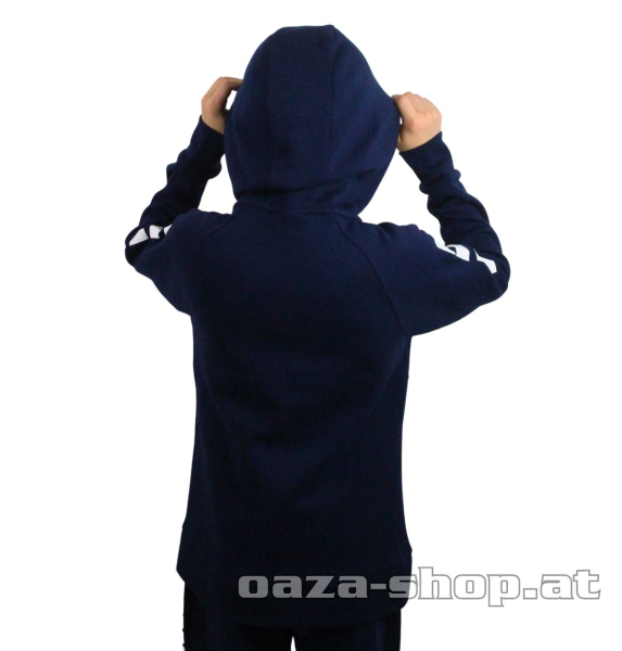Kids Capelli Full Zip Hoodie FSS 2025/26 Navy with Serbia national team crest