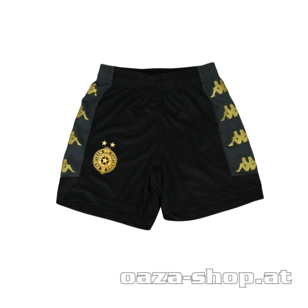 Dečiji šorts Kappa FK Partizan 2025/26 zlatni grb