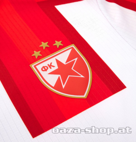 Macron FK Red Star Belgrade Jersey 2025/26 Red White