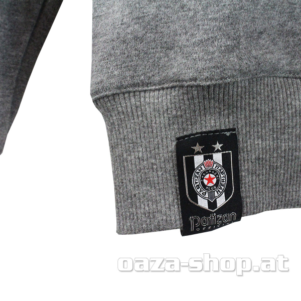 Dečiji duks PFC sivi "AJMO CRNO BELI"