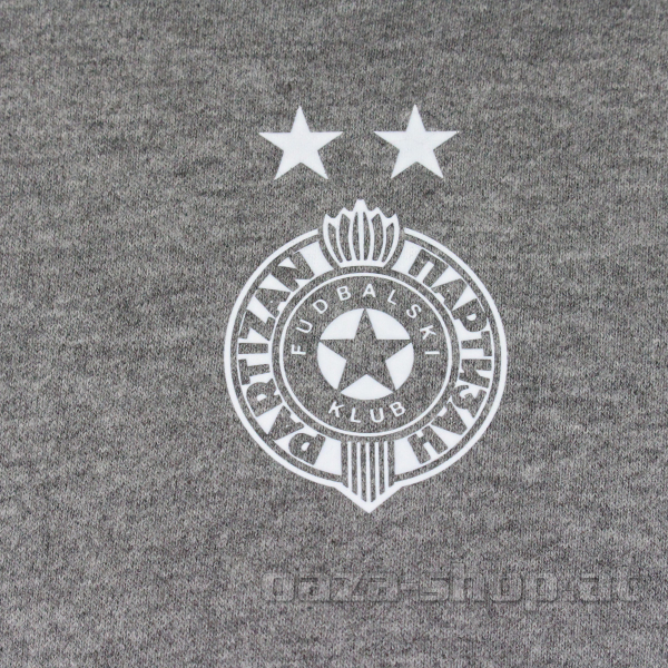 Dečiji duks PFC sivi "AJMO CRNO BELI"