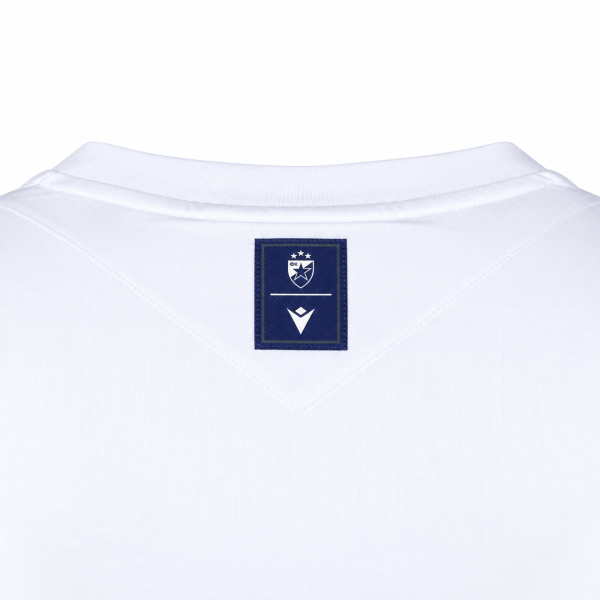 White FK Crvena zvezda 2026/27 Macron travel shirt with club crest and red logo