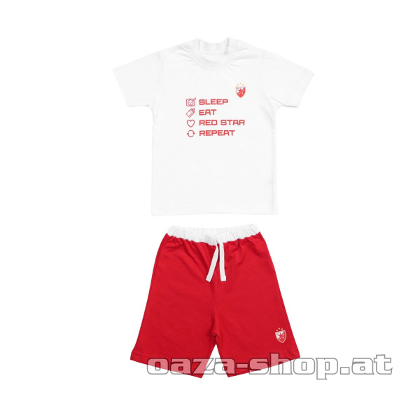 Komplet "sleep eat RS repeat" beli