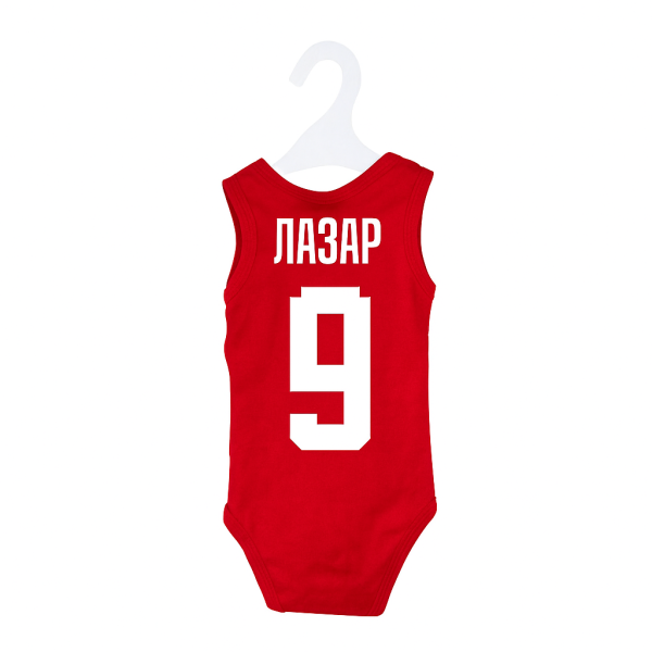 Bodi atlet CZ crveni