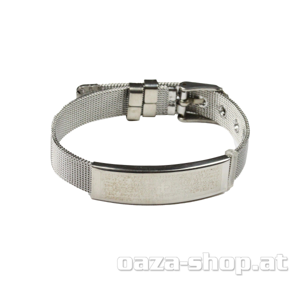 Narukvica "oče naš" / siva