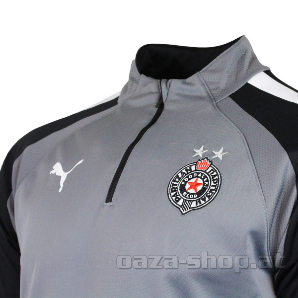 Trening trenerka 1/4 zip siva PFC PUMA 2023/24