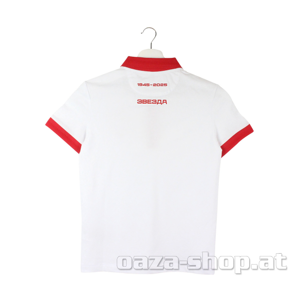 Dečija macron polo majica CZ bela 2024/25