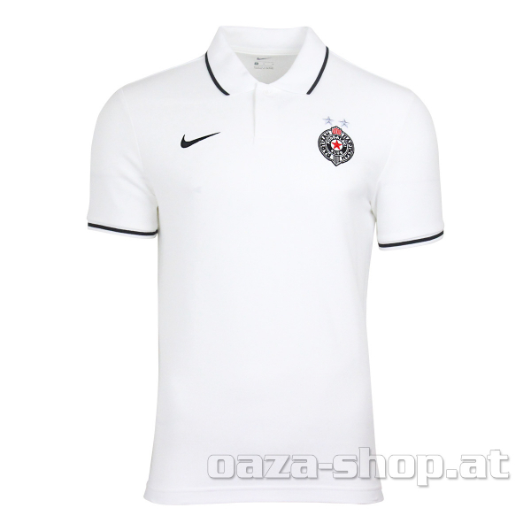 Polo majica PFC "NIKE" bela