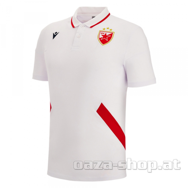 Macron polo majica bela CZ 22/23