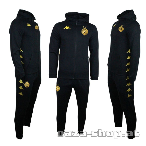 Komplet trenerka Kappa Partizan 2025/26 Mod. 2 zlatni grb