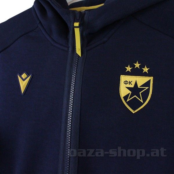 Dečija macron komplet trenerka sa kapuljačom teget CZ 2024/25