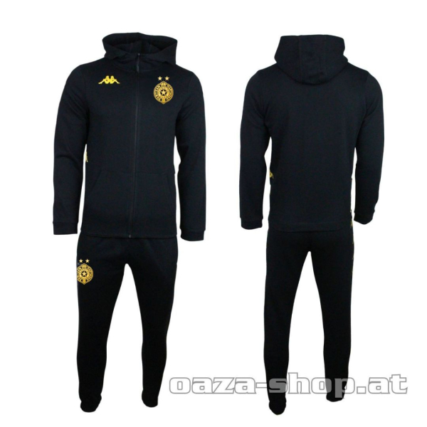 Komplet trenerka Kappa Partizan 2025/26 Mod. 2 zlatni grb