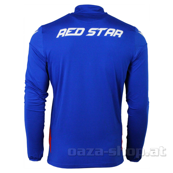 Macron trening 1/4 zip duks plavi CZ 2022/23