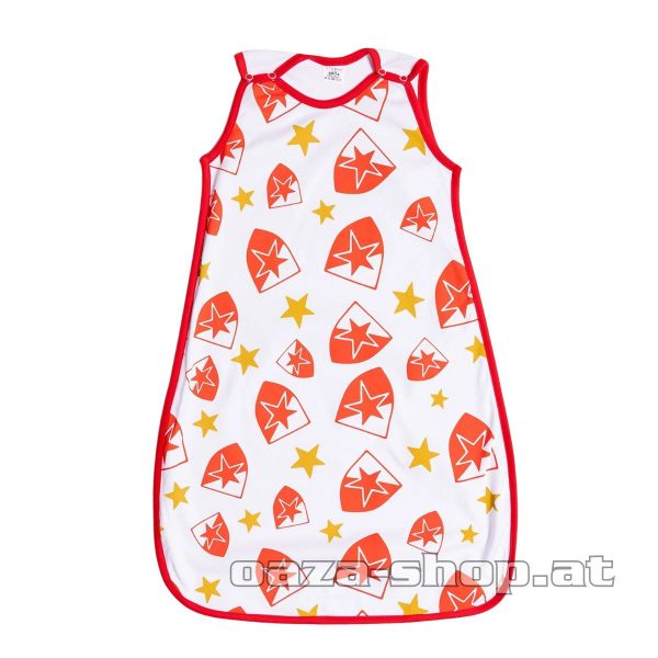 Bebi vreća za spavanje CZ crveno bela