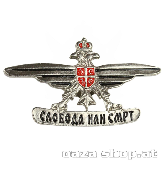 Značka SRB "sloboda ili smrt"