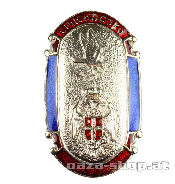 Značka SRB "srpski soko"