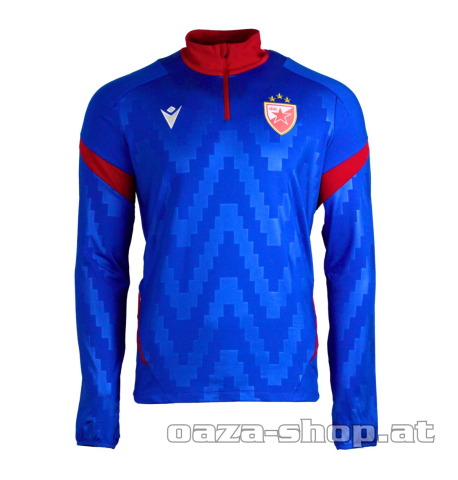 Macron 1/4 zip trening duks CZ 2025/26 royalblue