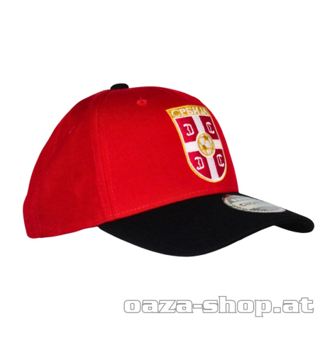 Capelli Cap FSS 2025/26 Rot Schwarz Serbien