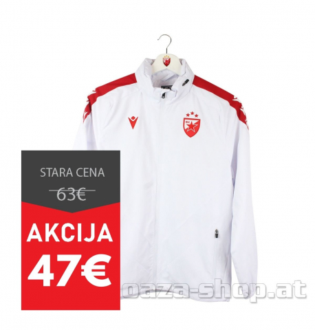 Dečiji macron šuškavac CZ beli 2024/25