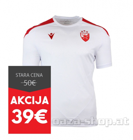 Macron trening majica CZ bela 2024/25