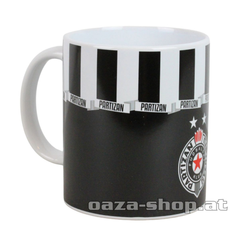 Šolja PFC "Partizan crna"