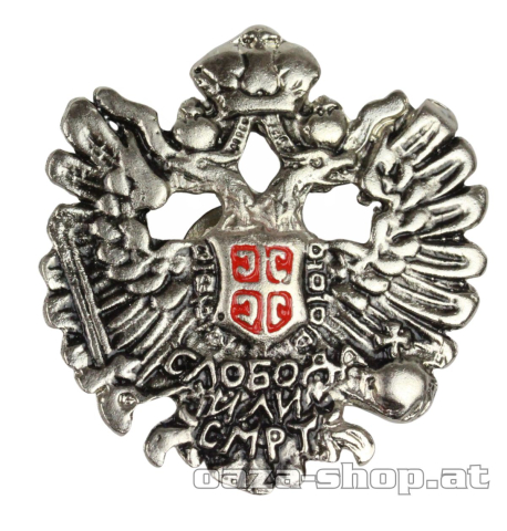 Značka SRB "sloboda ili smrt" Mod.2